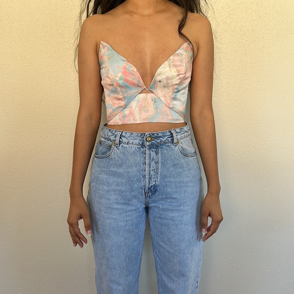 ZIMMERMAN SEER MARBLE CORSET - Picture 2 of 14